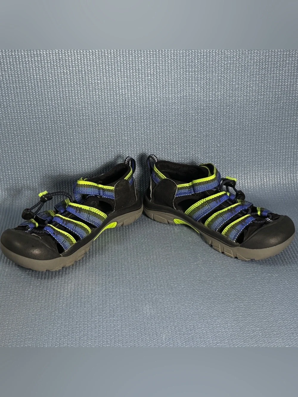 KEEN Newport H2 Waterproof Outdoor Sandals Blue Green Kid’s Size 3